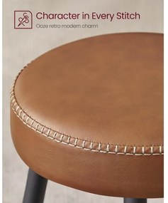 Barová stolička LIOR hnedá/čierna