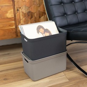 Plastový úložný box s vekom Deco - Rotho
