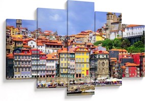 Obraz - Ribeira, Portugalsko (150x105 cm)