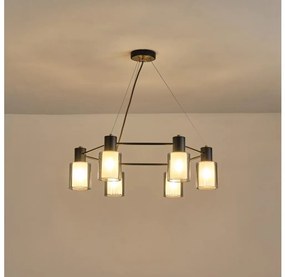 Luster na lanku 6xE14/15W/230V