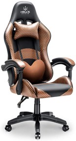 Kancelárska - herná stolička Rainbow hnedá