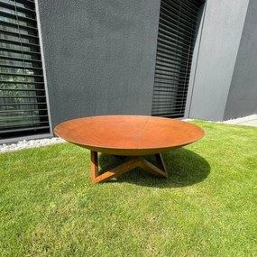 ZÁHRADNÉ OHNISKO NEREO CORTEN 100 cm