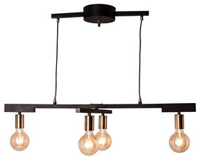 ByRydens 4201030-4002 - Závesný luster na lankách ZEONA 4xE27/5W/230V