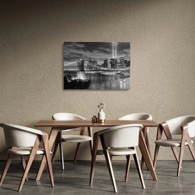 Sklenený obraz - Brooklynský most (70x50 cm)