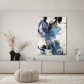 Obraz 90x120 cm Blue Vibes – Malerifabrikken