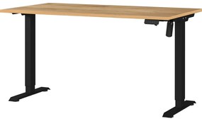 Pracovný stôl s elektricky nastaviteľnou výškou 80x140 cm Boras – Germania