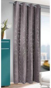 Tmavosivý záves 135x245 cm Circles – Sehlbach