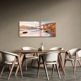 Obraz - Golden Gate Bridge (120x50 cm)
