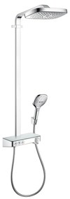 Hansgrohe Raindance Select E, Showerpipe 300 3jet s termostatom ShowerTablet Select 300, chrómová, HAN-27127000