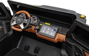 Elektrické autíčko Mercedes Benz MAYBACH G650 STRONG čierne