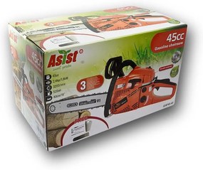 ASIST smart garden Benzínová reťazová píla 45cc, 40cm, WALBRO, OREGON lišta a reťaz