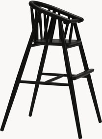 Ručne vyrobená detská vysoká stolička z dubového dreva Saga