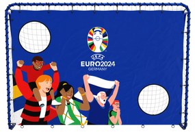 Futbalová bránka so stenou Uefa Euro 2024  (100374655)