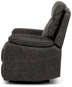 Autronic - TV a relaxační křeslo s elektrickým ovládáním, potah coffee látka v dekoru vintage, 1 motor 240V - TV-4094 COF3