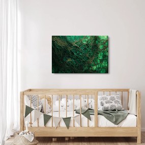 Obraz - Zelený mikroskopický záber (90x60 cm)