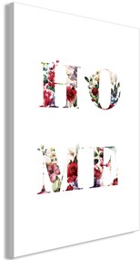 Artgeist Obraz - Home in Flowers (1 Part) Vertical Veľkosť: 60x90, Verzia: Premium Print