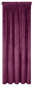 ZATEMŇOVACÍ ZÁVES NA PÁSKE VILLA 140X270 CM FIALOVÁ