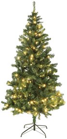 Vianočný stromček so svetielkami, zelená, 180 cm, LED450, CHRISTMAS TYP 5
