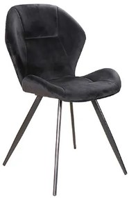 Jedálenská stolička Glinda (čierna + čierna). Vlastná spoľahlivá doprava až k Vám domov. 1050199