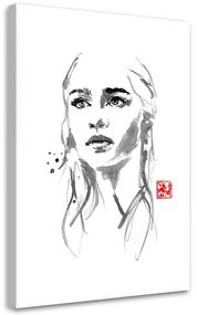 Gario Obraz na plátne Hra o tróny, Daenerys Targaryen - Péchane Rozmery: 40 x 60 cm