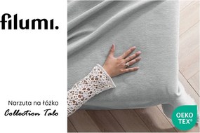 Svetlosivý pléd zo ženilky 220x240 cm Talo – Filumi