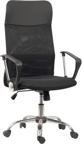 Kancelárske kreslo Mandola, čierna látka%