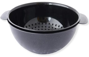 Cedidlo + miska Bable čierna 3l