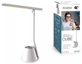 Kancelárska lampa Cube Nilsen LED WHITE BL011