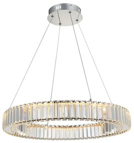 Luxusný stmievateľný luster Spark 60 Chrome