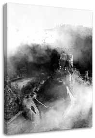 Gario Obraz na plátne Hrad na kopci - Dmitry Belov Rozmery: 40 x 60 cm