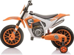LEAN CARS Elektrická motorka pre deti XMX616 oranžová