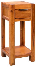vidaXL Príručný stolík z akáciového dreva 30x30x70 cm