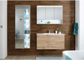 Sconto Umývadlová skrinka s umývadlom BEST dub divoký