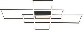 XXXLutz STROPNÉ LED SVIETIDLO, 100/75/7 cm Novel - Interiérové svietidlá - 008227137901