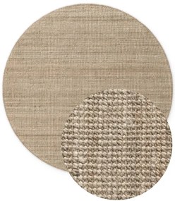 Koberec Hanse Home Bouclé Jaipur naturálny / sivý / hnedý kruh