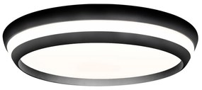 Stropné LED svetlo Cepa RGBW CCT čierna Ø 45 cm