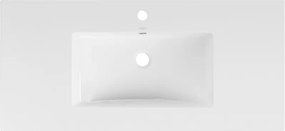 Mexen Atena zápustné umývadlo 101 x 46 cm, biela - 25011000
