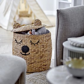 Bloomingville Úložný kôš s vekom Bear