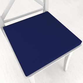 Biante Štvorcový podsedák Rongo RG-084 Námornícka modrá  - 38x38x3 cm