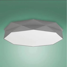 Stropné svietidlo KANTOOR 6xE27/15W/230V šedá