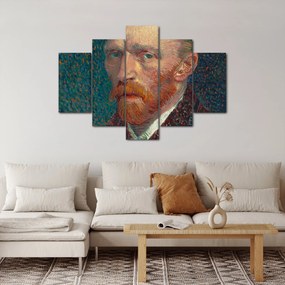 Obraz -  Vincent van Gogh, Self-Portrait, reprodukcia (150x105 cm)