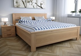 ROVDER Masívna Drevená posteľ Sofia s úložným priestorom 160-180cm