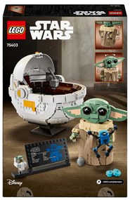 Lego® Star Wars 75403 Grogu™ vo vznášajúcom sa kočíku (100396886)