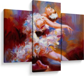 Obraz - Baletka, maľba (90x60 cm)