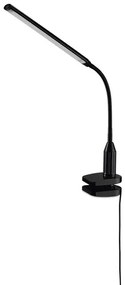 LIVARNO home LED lampa (čierna, upínacia lampa) (100365101)