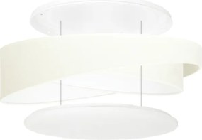 BRILAGI - LED stmievateľné svietidlo VELVET TWIST LED/36W/230V CCT pr. 65 cm WT béžová + diaľkové ovládanie