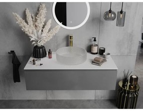 Mexen Aura, sklenené umývadlo na dosku 39 x 39 cm, matné sklo, 24013930