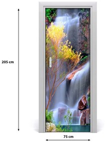 Fototapeta na dvere vodopád 75x205 cm