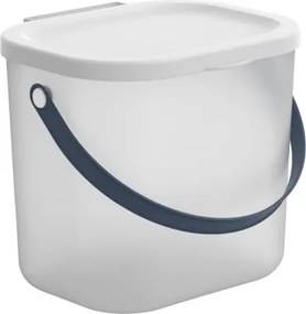 Dóza na prací prášok Albula 6 l, biela%