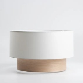 Univerzálne tienidlo KERIA pr. 50 cm biela/hnedá